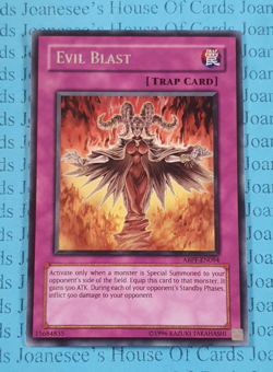 ABPF-EN094 Evil Blast Rare Yu-Gi-Oh Card Unl New - Image 1