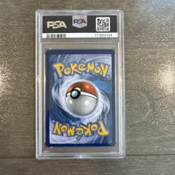 2019 POKEMON SUN & MOON TEAM UP #113 LATIAS & LATIOS GX PSA 7 - Image 2