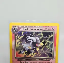 Pokemon Neo Destiny Dark Houndoom Rare Holo 7/105 Unlimited MP - HP - Image 2