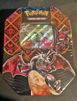 Pokemon TCG - Paldean Fates Tin - Charizard ex - Image 1