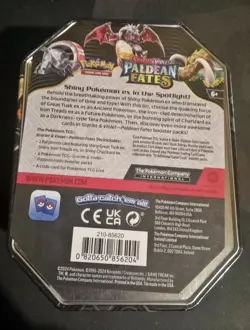 Pokemon TCG - Paldean Fates Tin - Charizard ex - Image 2