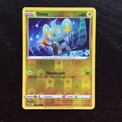 Shinx 040/159 Pokemon Crown Zenith Sword & Shield Reverse Holo Common NM - Image 1