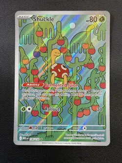 Pokemon Shuckle 136/132 MEG EN Rare Holo Basic HP80 Okubo Pokemon TCG - Image 1