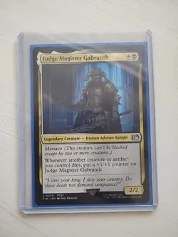 Magic: The Gathering Final Fantasy #230 Judge Magister Gabranth Card - Image 1