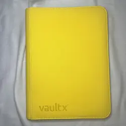 Vault X 9 Pocket Trading Card Zip Binder, 360 Cards - Image 1