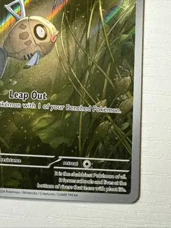 Pokemon Feebas 198/191 Sv08: Surging Sparks Illustration Rare Holo - Image 3