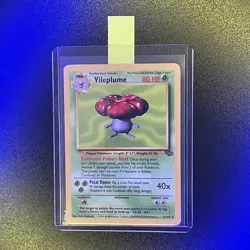 🔥 Vileplume 31/64 🔥 Original Non Holo Rare Jungle Set Pokemon Card WOTC 1999 - Image 1