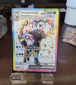 Pokemon Umbreon EX SVP 176 Premium Figure Collection Black Star Promo - Image 1