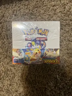 2024 Pokemon Scarlett & Violet Surging Sparks Booster Box Factory Sealed - Image 1