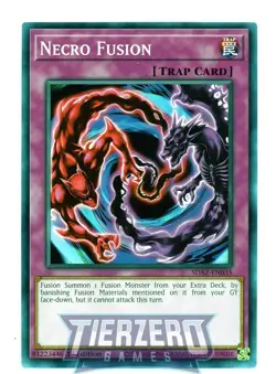 Yugioh Necro Fusion SDAZ-EN035 Common AMERICAN PRINT 1st Edition - Image 1