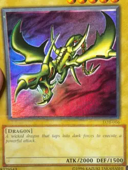 Curse of Dragon LOB-066 LOB FOIL SHIFT + INK ERROR Yu-Gi-Oh - Image 4