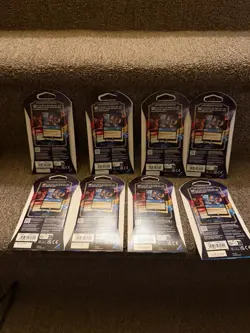 Disney Lorcana Chapter 1 Sleeves Booster Pack Lot ( 8 Packs) - Image 2