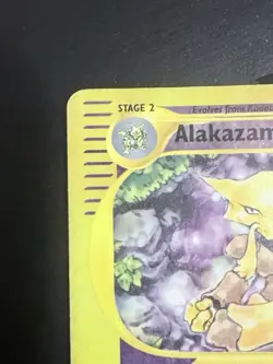 Pokemon Alakazam TCG Expedition Base Set 33/165 LP Raw English Pokemon Card - Image 5