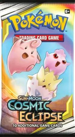 Cosmic Eclispe Sun & Moon Booster Pack Sealed Official Pokemon Cards * New * - Image 4