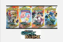 Cosmic Eclispe Sun & Moon Booster Pack Sealed Official Pokemon Cards * New * - Image 5