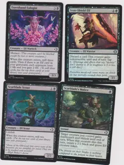 BLACK ELF DECK 40 CARDS N-MINT MTG MAGIC LORWYN ECLIPSED NEW FOILS M-24 - Image 1