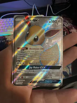 Eevee GX - SM242 - Pokemon Sun & Moon Promo Ultra Rare Card LP - Image 1