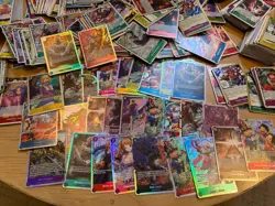 One Piece TCG Bulk Lot 500+ Cards w/ 31 SR Super Rares Holos Collection Lot - Image 1