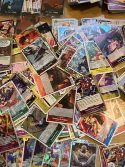 One Piece TCG Bulk Lot 500+ Cards w/ 31 SR Super Rares Holos Collection Lot - Image 4