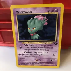 Pokemon TCG Misdreavus Black Star Promo 39 WOTC Card Near Mint NM Condition - Image 1