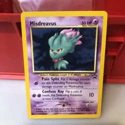 Pokemon TCG Misdreavus Black Star Promo 39 WOTC Card Near Mint NM Condition - Image 2