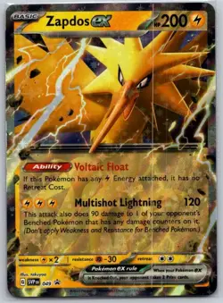 Zapdos ex - 049 SV: Scarlet & Violet Promo Cards NM - Image 1