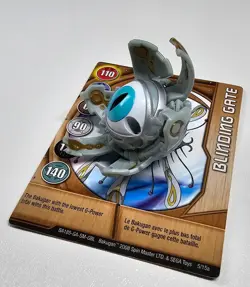 Bakugan Battle Brawlers Haos Tentaclear 280G B2 w/ Card - Image 2
