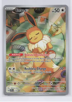 Pokemon TCG Eevee Promo SV: Scarlet & Violet Promo Cards 173 NM - Image 1