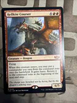 Hellkite Courser Commander: Tarkir: Dragonstorm Regular Near Mint - Image 1