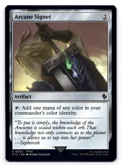 Arcane Signet (0333) NM Commander: Final Fantasy 0333 MTG Regular - Image 1
