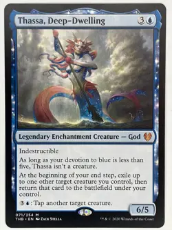 Thassa, Deep-Dwelling NM Theros Beyond Death 071/254 Magic: The Gathering MTG - Image 1