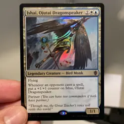 Ishai, Ojutai Dragonspeaker MTG Commander Legends Mythic (520) 2020 - Image 1