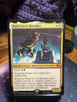 Dark Leo & Shredder Teenage Mutant Ninja Turtles Regular #0142 - Image 1