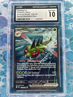 Pokemon TCG Yanmega EX Sir 228/182 Sv10: Destined Rivals - Image 1