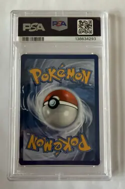 2019 POKEMON SM BLACK STAR PROMO #SM167 FULL ART/CELEBI & VENUSAUR GX PSA 9 - Image 3