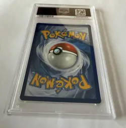 2019 POKEMON SM BLACK STAR PROMO #SM167 FULL ART/CELEBI & VENUSAUR GX PSA 9 - Image 4