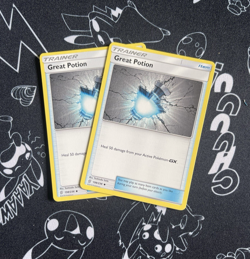 Pokemon TCG Great Potion Unified Minds 198/236 Regular Playset X 2 - Image 1