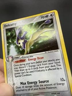 (NM+) Delcatty Holo EX Power Keepers 8/108 Holo Rare Pokemon TCG - Image 2