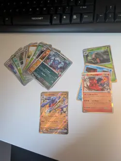 Pokemon Destined Rivals 54 card Bulk, Includes Holo Reverse Holo No Dupes - Image 1
