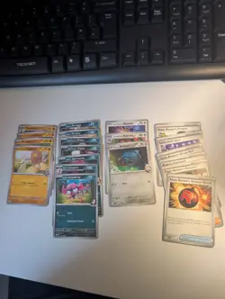 Pokemon Destined Rivals 54 card Bulk, Includes Holo Reverse Holo No Dupes - Image 4