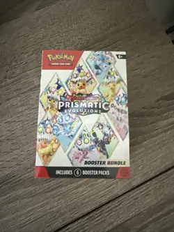 Pokemon TCG Scarlet & Violet Prismatic Evolutions Booster Bundle Sealed - Image 1