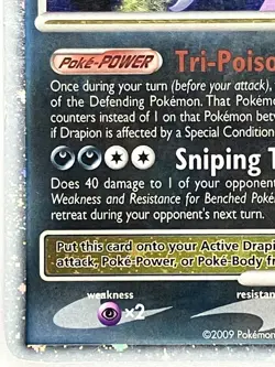 Drapion LV.X MP 123/127 Platinum Pokemon TCG Holo - Image 5
