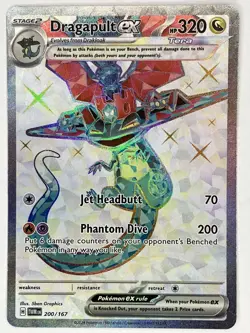 Dragapult ex NM 200/167 Sv06: Twilight Masquerade Pokemon TCG Holo - Image 1