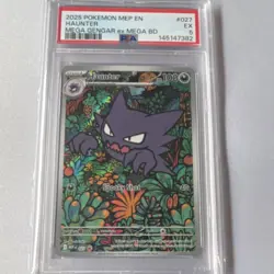 Pokemon Haunter 027 Me: Mega Evolution Promo EX Holo Illustration Rare PSA 5 - Image 1