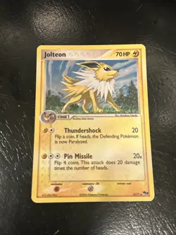 Pokemon Jolteon Holo Rare POP Series 3 003/017 70 HP English - Image 1