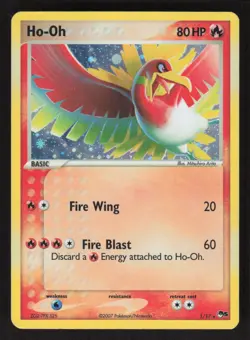 Pokemon TCG POP Series 5 Holo Ho-Oh #001/017 - Image 1