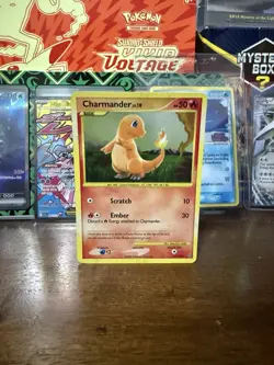 Pokemon Charmander 101/100 Stormfront Secret Rare Holo Basic Card 2008 - Image 1