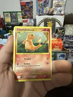 Pokemon Charmander 101/100 Stormfront Secret Rare Holo Basic Card 2008 - Image 2