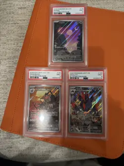 Pokemon TCG PSA 9 Slabs 3 - Image 1