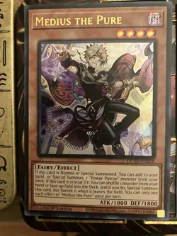 X3 Medius the Pure - DUAD-EN008 - 1st Edition - Ultra Rare - NM - Yugioh - Image 2